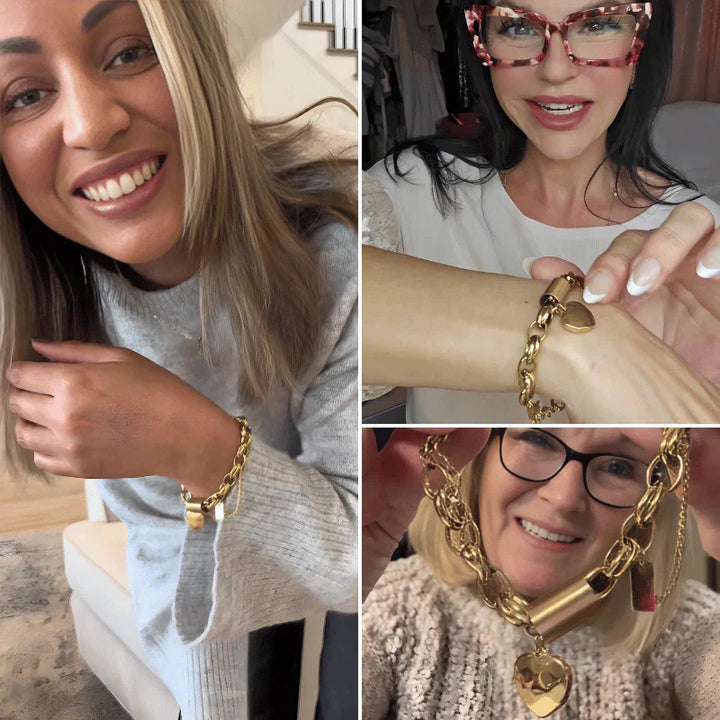 Mia - Narukvica u obliku srca