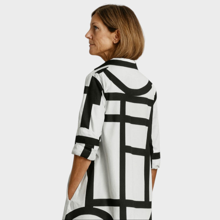 Petra - Haljina s geometrijskim uzorkom