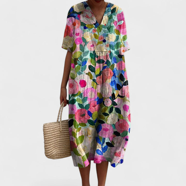 Lorena - Šarena ljetna haljina