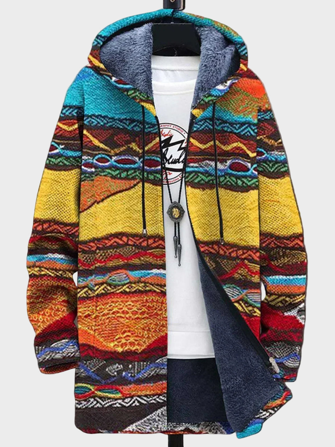 Elouera - Luksuzni kardigan inspiriran umjetnošću