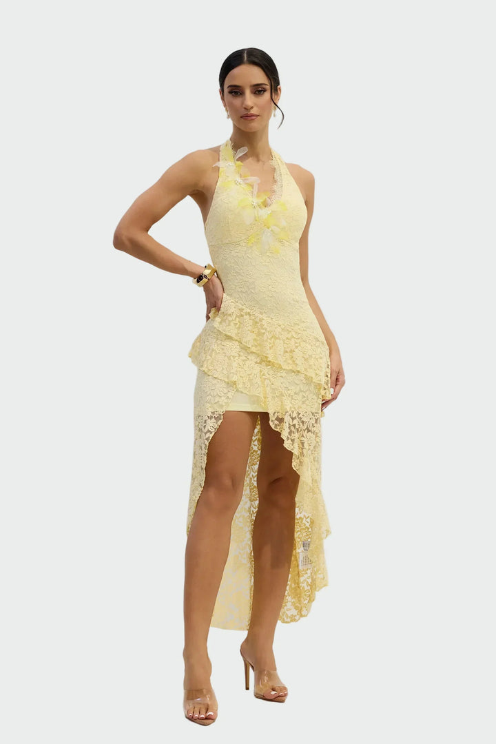 Violetno Mini Haljina