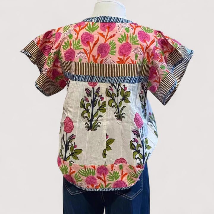 Odette – Boho bluza s vezom