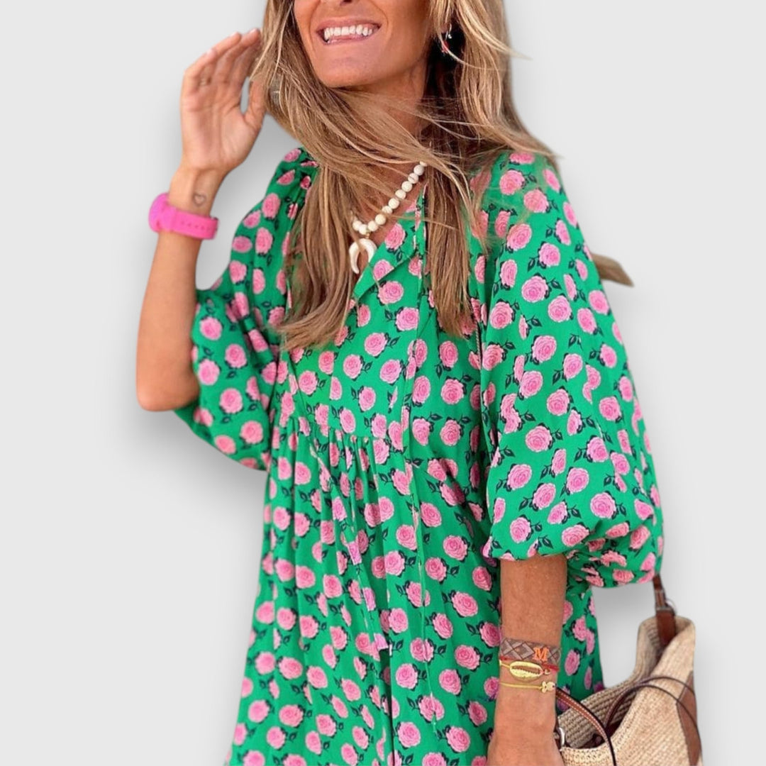 Elara – Eleganta Proljetna Haljina za Svaki Stil