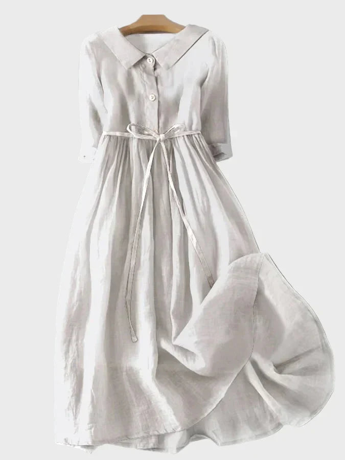 Haljina s Elegantnim Ovratnikom