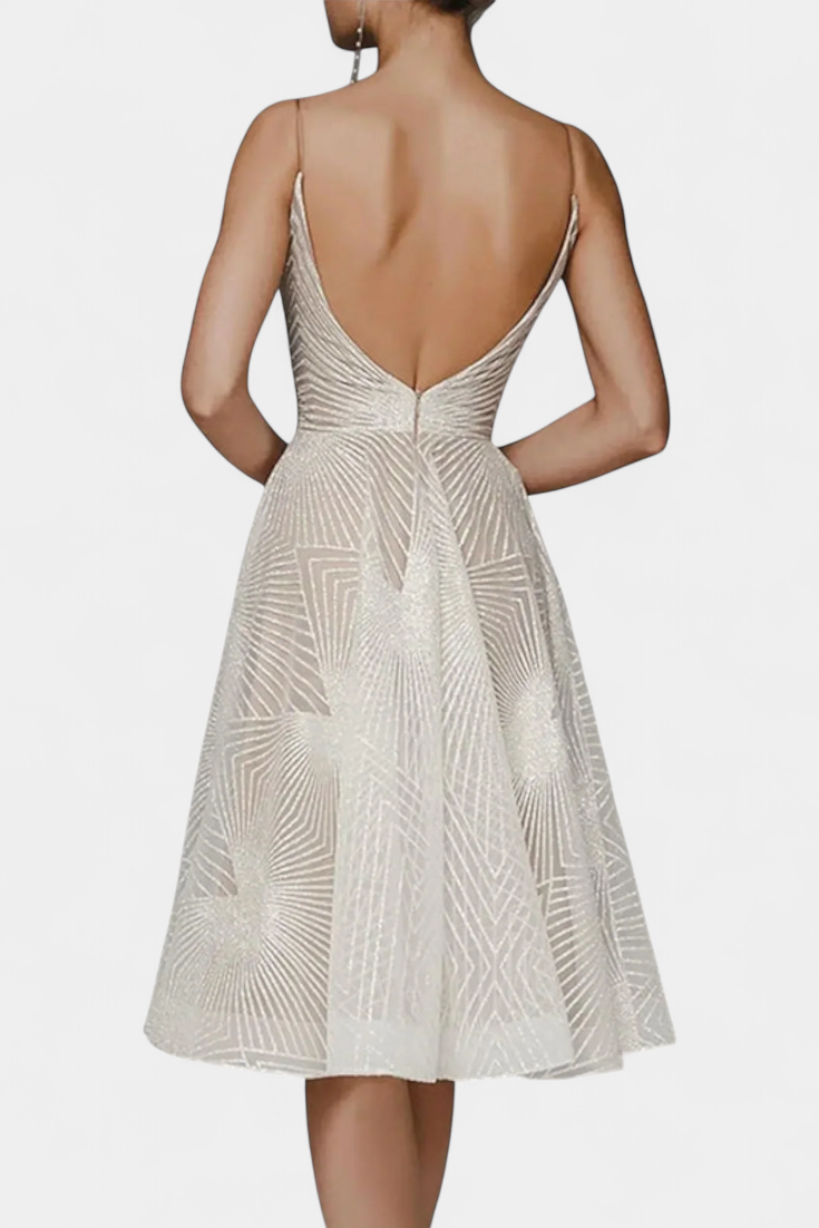 Dragana Duga Haljina s Vezenjem