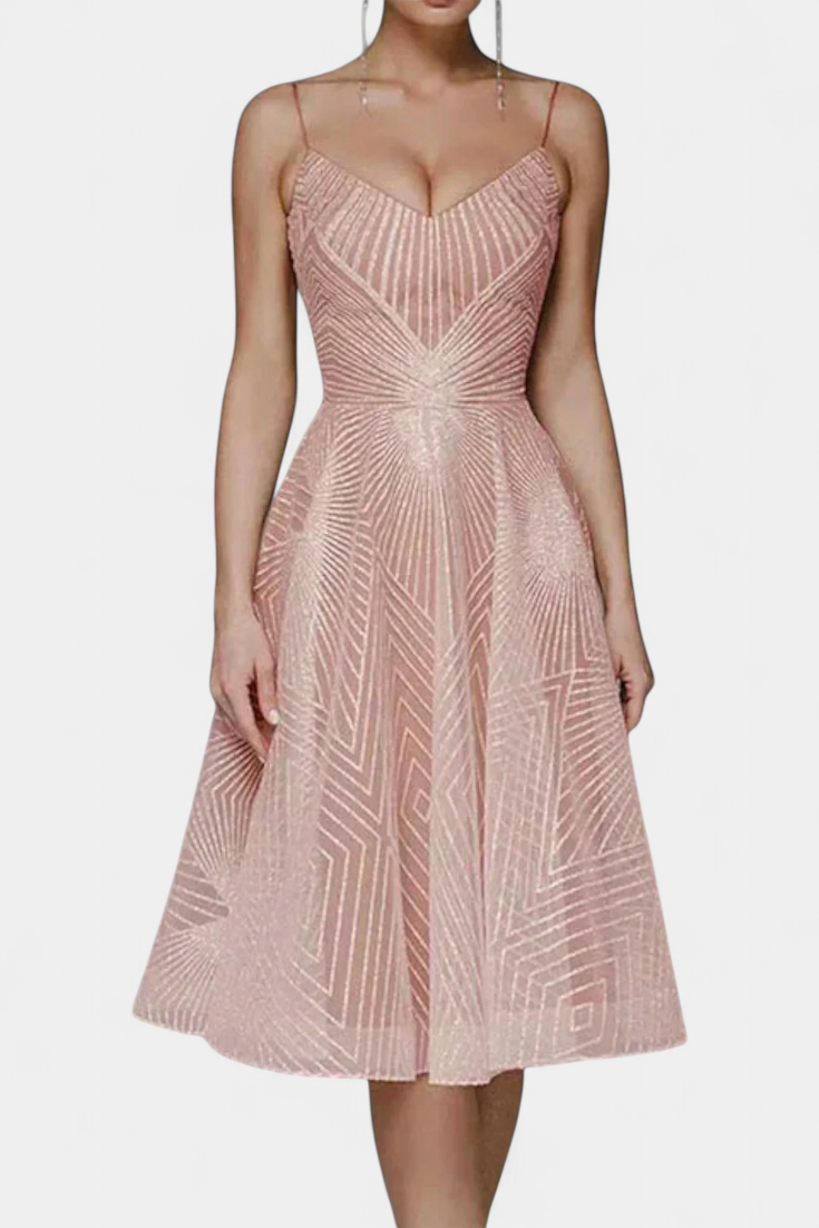 Dragana Duga Haljina s Vezenjem