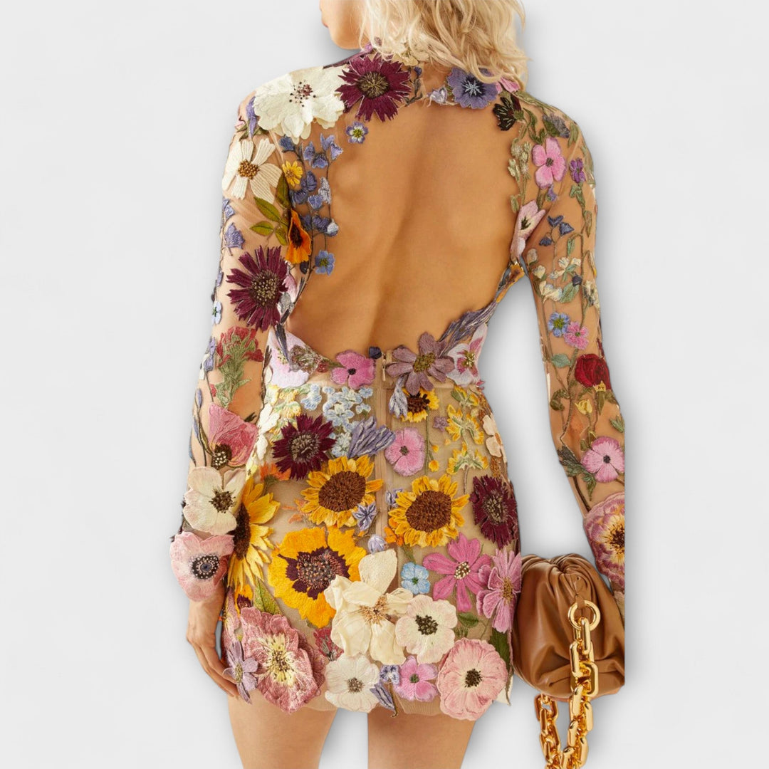 Blaženka - Haljina s cvjetnim uzorkom